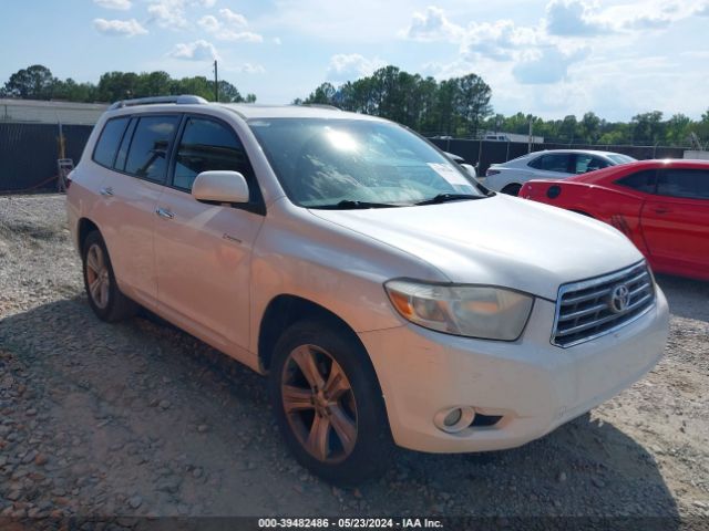 toyota highlander 2010 5tdyk3eh0as022821