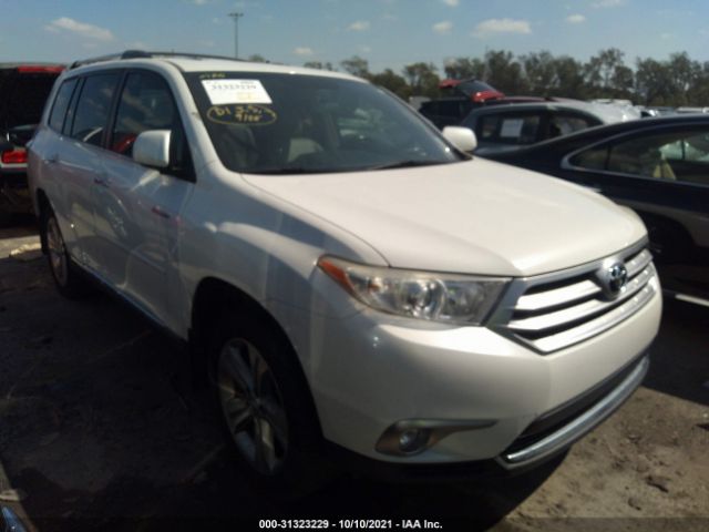 toyota highlander 2013 5tdyk3eh0ds097913