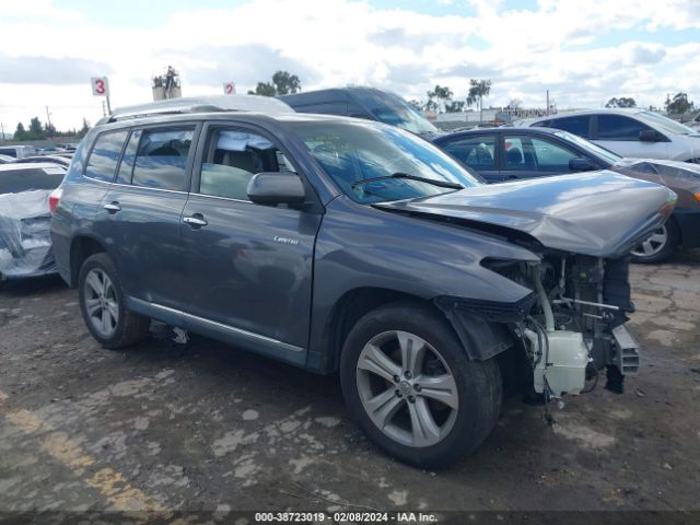 toyota highlander 2013 5tdyk3eh1ds107526