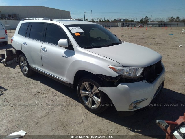 toyota highlander 2013 5tdyk3eh1ds113990