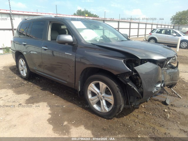 toyota highlander 2010 5tdyk3eh2as008595