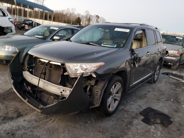 toyota highlander 2012 5tdyk3eh2cs055466