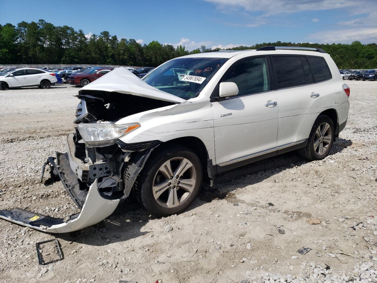 toyota highlander 2013 5tdyk3eh2ds120544