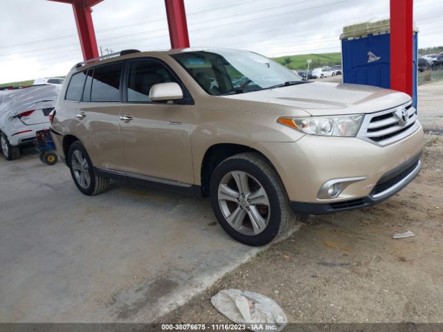 toyota highlander 2012 5tdyk3eh3cs056514