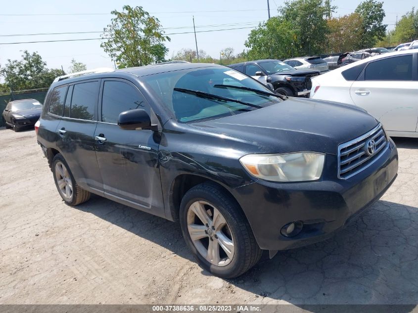 toyota highlander 2010 5tdyk3eh4as018836