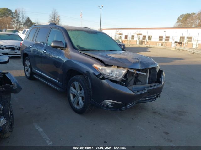 toyota highlander 2013 5tdyk3eh4ds135692