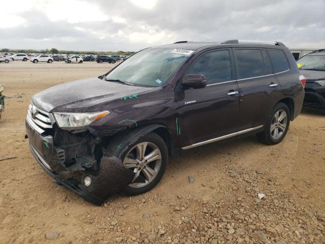 toyota highlander 2011 5tdyk3eh5bs037087