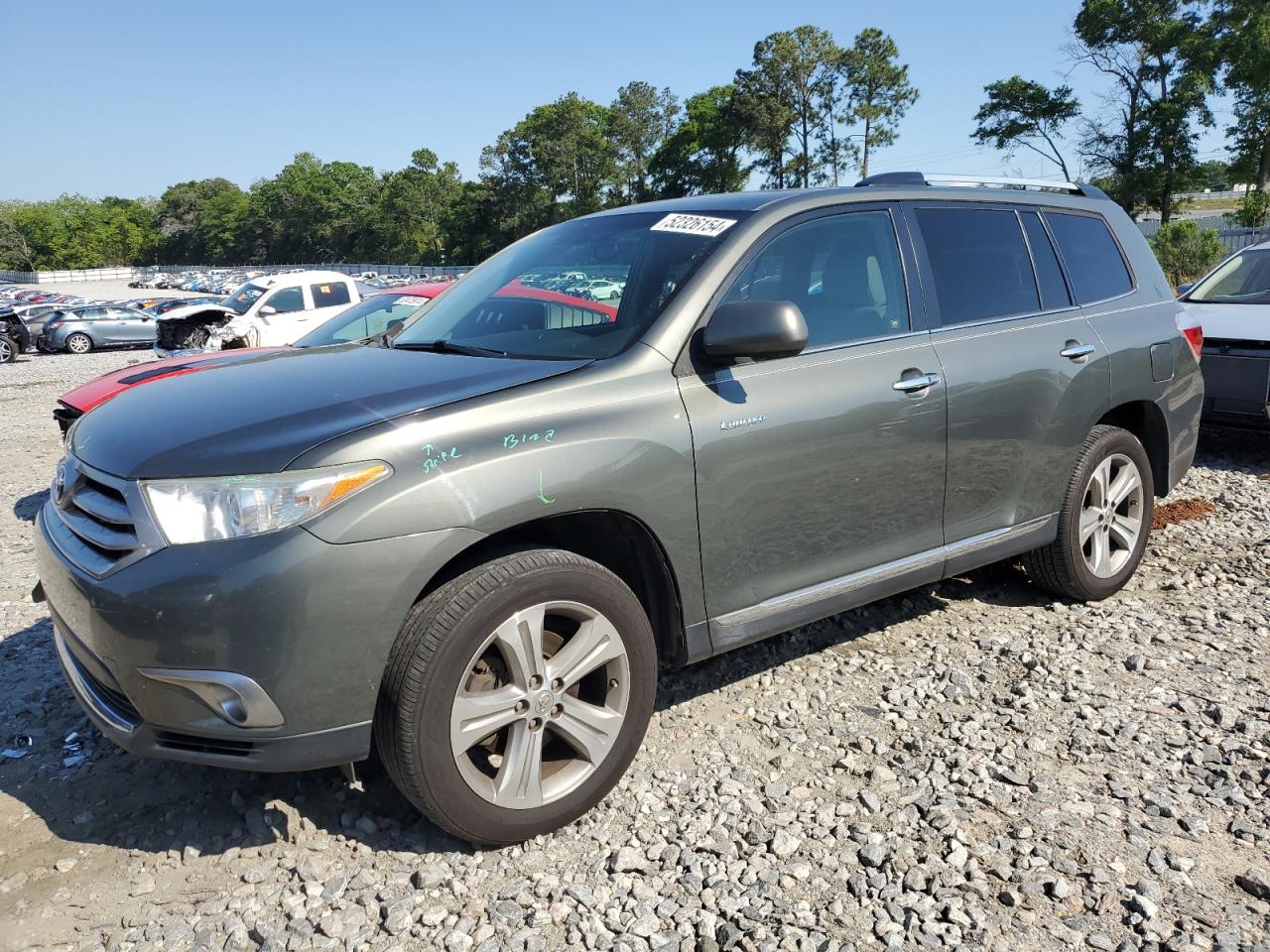 toyota highlander 2013 5tdyk3eh5ds105763