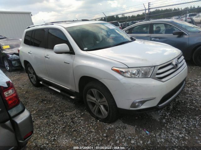 toyota highlander 2012 5tdyk3eh6cs061478