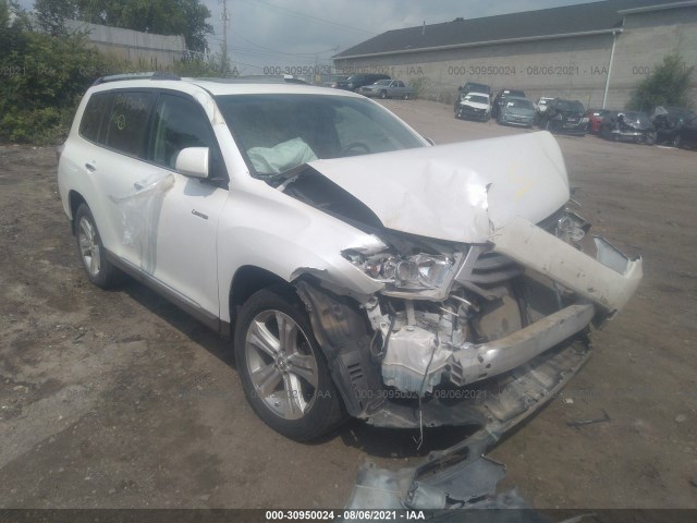 toyota highlander 2012 5tdyk3eh6cs083724