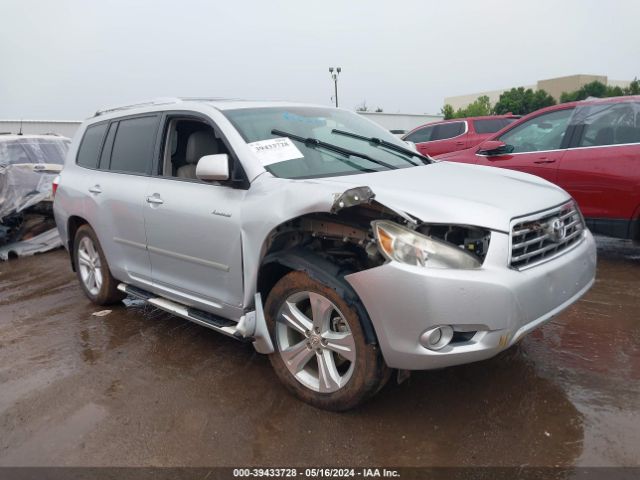 toyota highlander 2010 5tdyk3eh7as013727