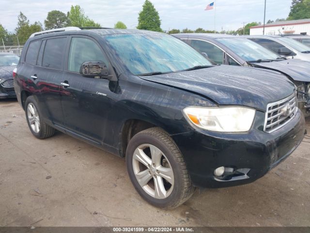 toyota highlander 2010 5tdyk3eh7as017096