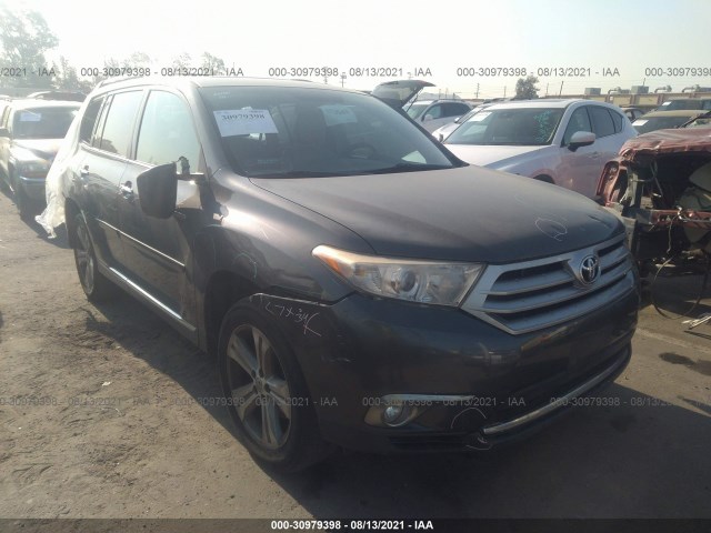 toyota highlander 2012 5tdyk3eh7cs067516