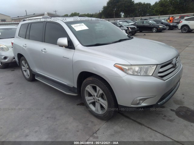 toyota highlander 2013 5tdyk3eh7ds125206