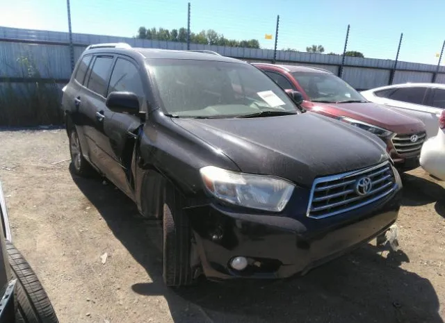 toyota highlander 2010 5tdyk3eh8as008875