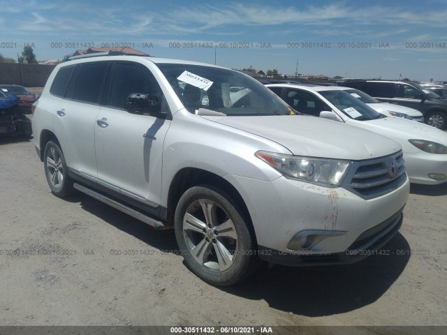 toyota highlander 2013 5tdyk3eh8ds100718