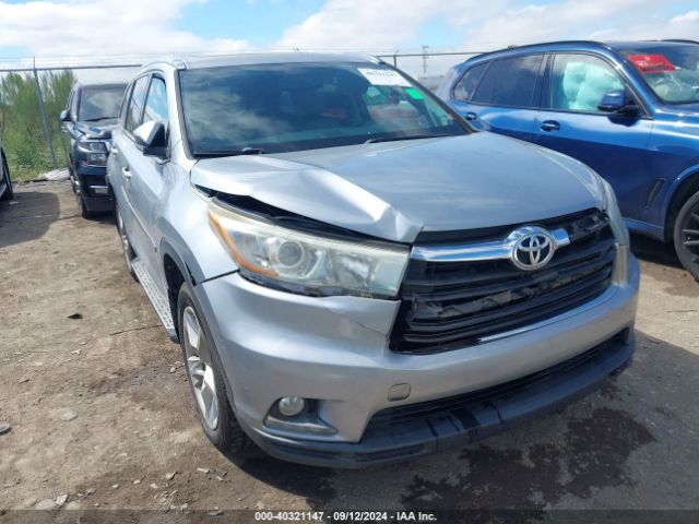 toyota highlander 2015 5tdykrfh0fs088701