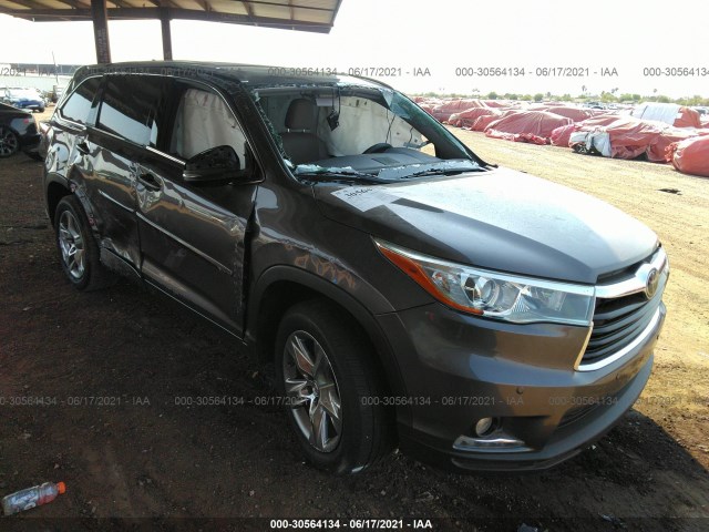 toyota highlander 2015 5tdykrfh1fs117865