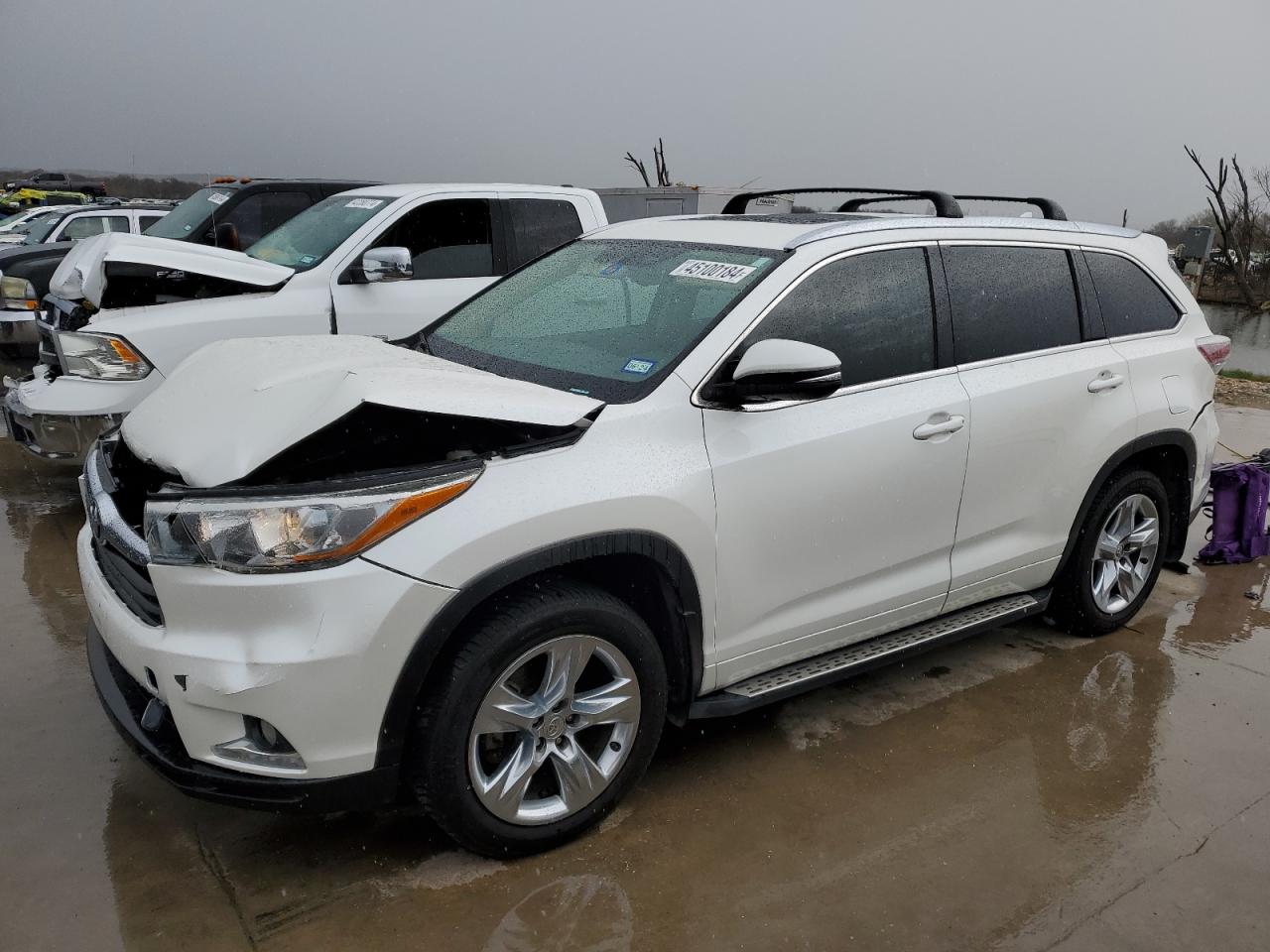 toyota highlander 2014 5tdykrfh2es032354