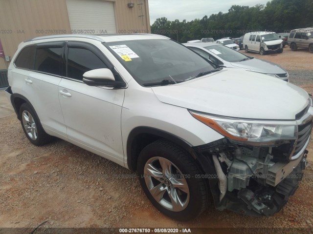 toyota highlander 2016 5tdykrfh2gs154246