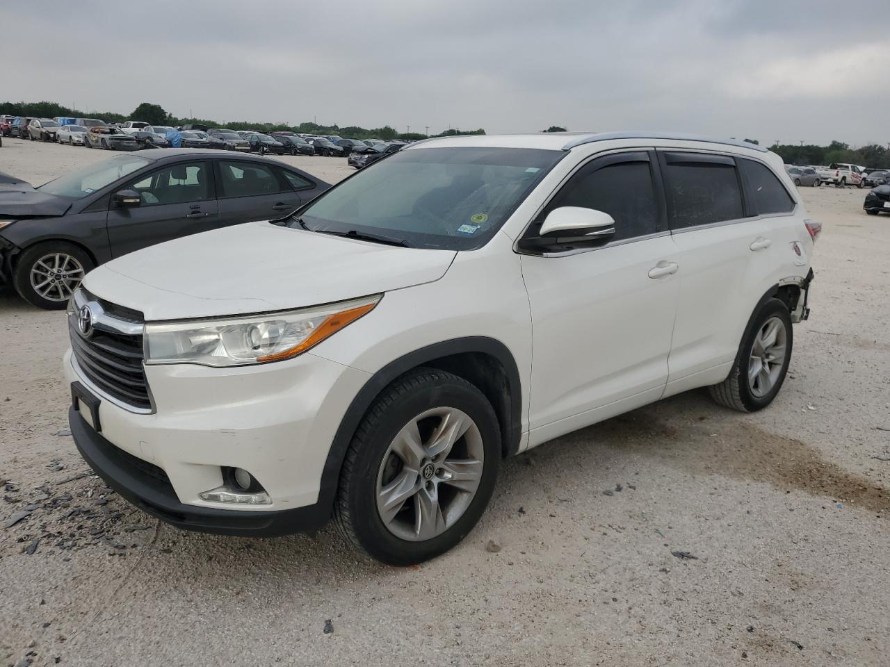 toyota highlander 2016 5tdykrfh2gs185786