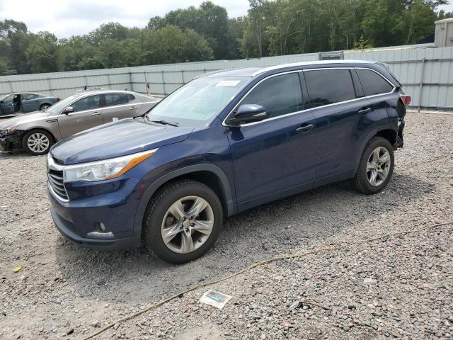 toyota highlander 2014 5tdykrfh3es016549