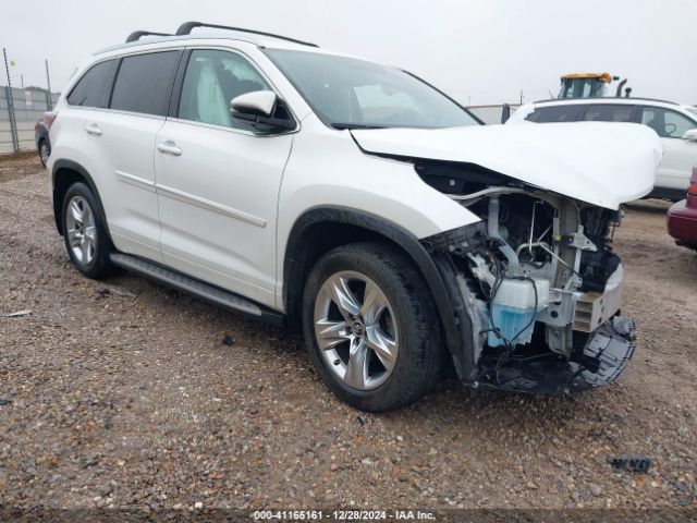 toyota highlander 2016 5tdykrfh3gs137195