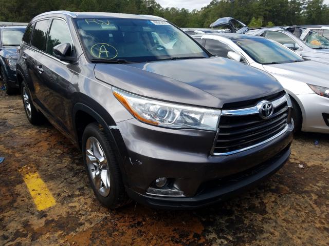 toyota highlander 2014 5tdykrfh4es038009