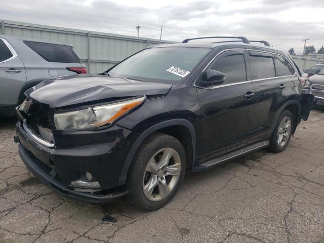 toyota highlander 2015 5tdykrfh4fs044376