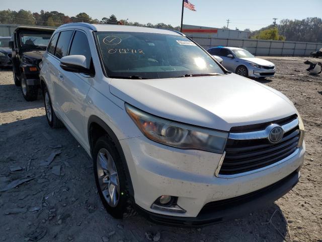 toyota highlander 2015 5tdykrfh4fs079712