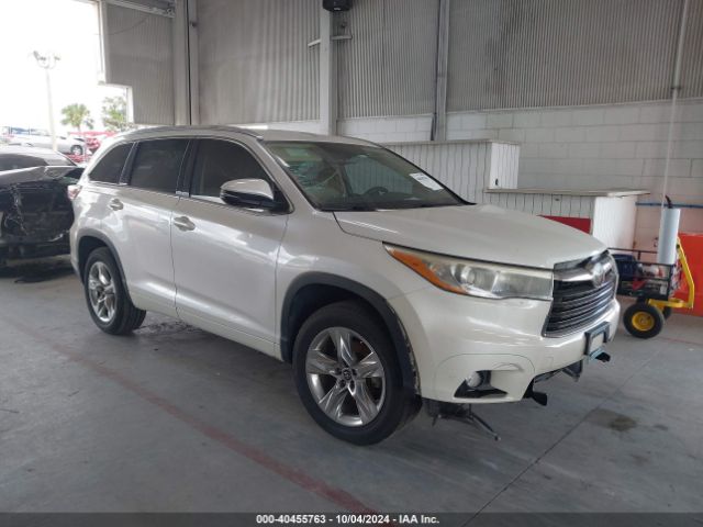 toyota highlander 2016 5tdykrfh4gs126772