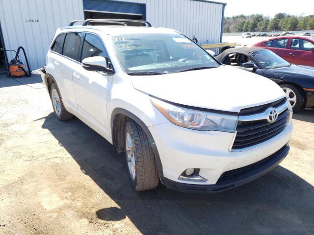 toyota highlander 2015 5tdykrfh5fs078942