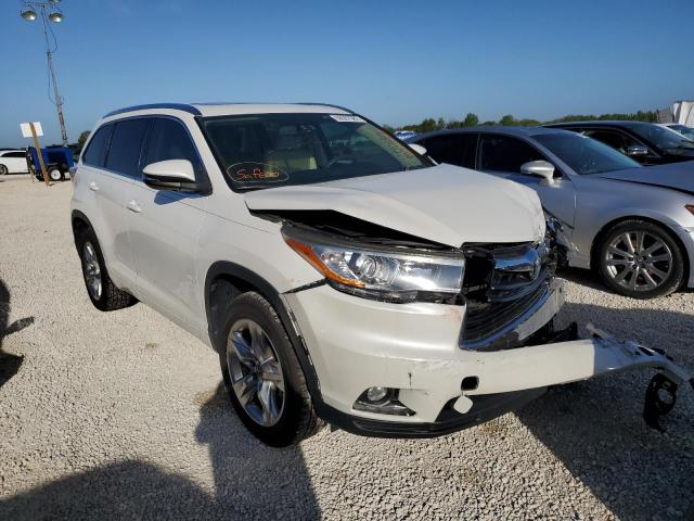 toyota highlander 2016 5tdykrfh5gs168920