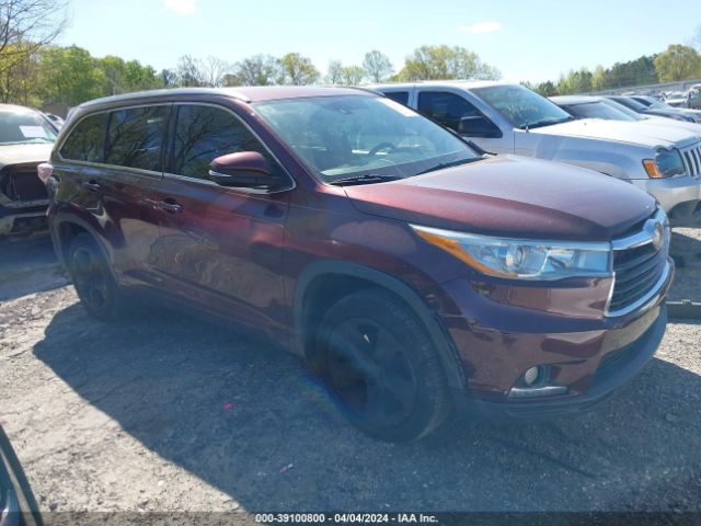 toyota highlander 2014 5tdykrfh6es030414