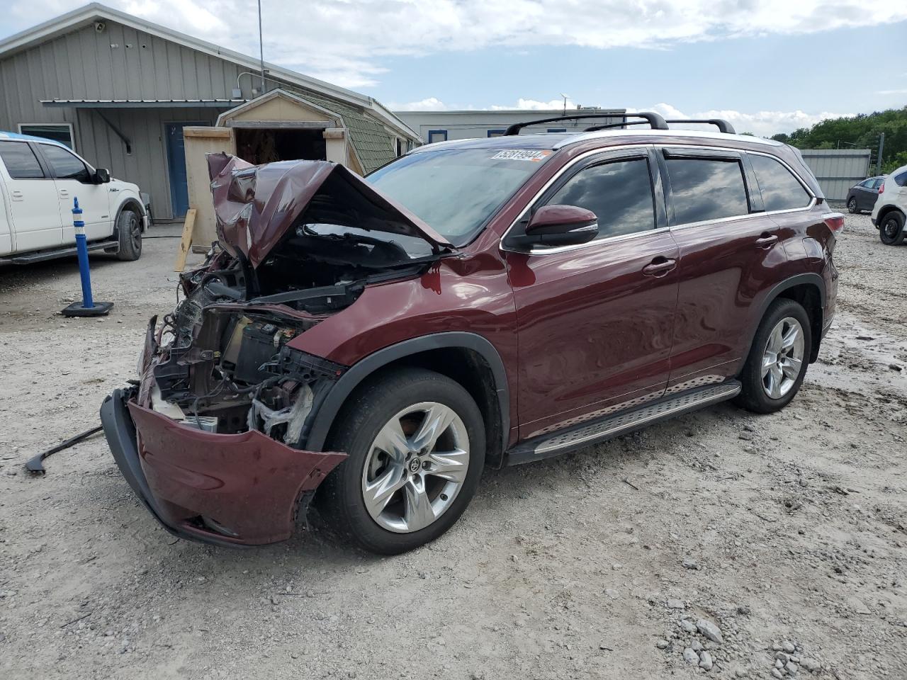 toyota highlander 2016 5tdykrfh6gs184608