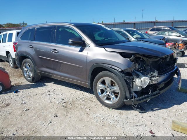 toyota highlander 2014 5tdykrfh7es028610