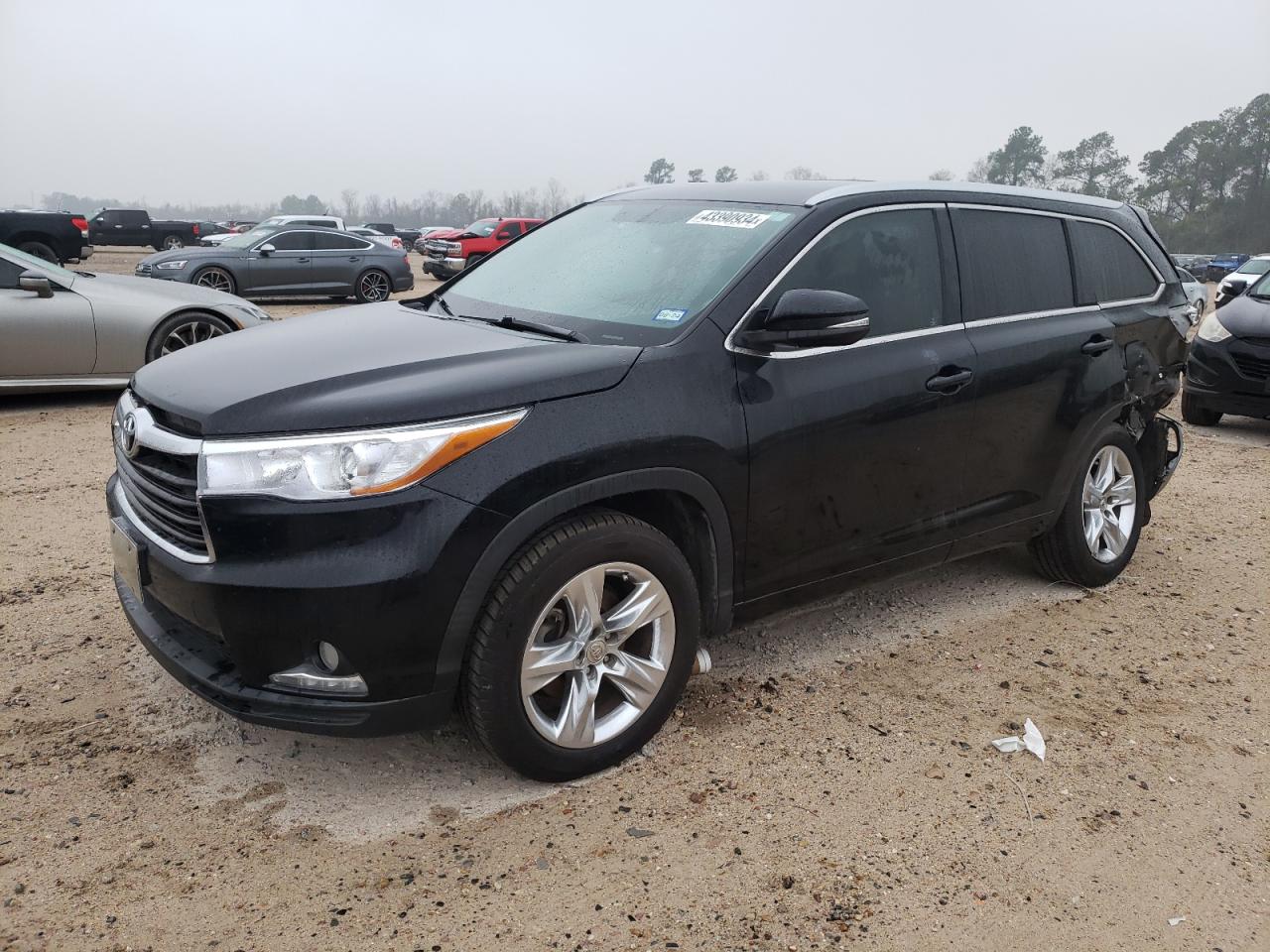 toyota highlander 2014 5tdykrfh7es037534