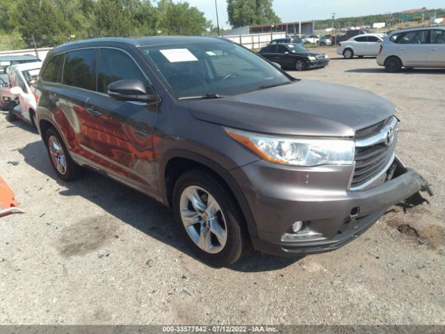 toyota highlander 2015 5tdykrfh7fs041651