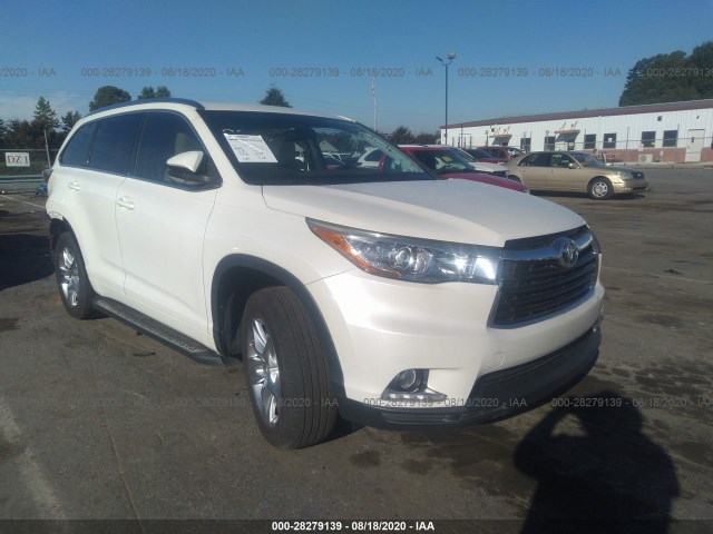 toyota highlander 2015 5tdykrfh7fs085715