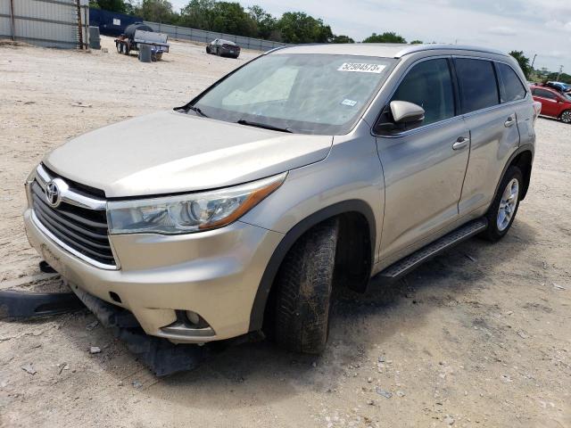 toyota highlander 2014 5tdykrfh8es034559