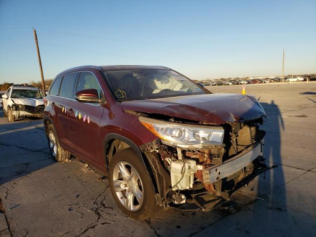 toyota highlander 2015 5tdykrfh8fs074139