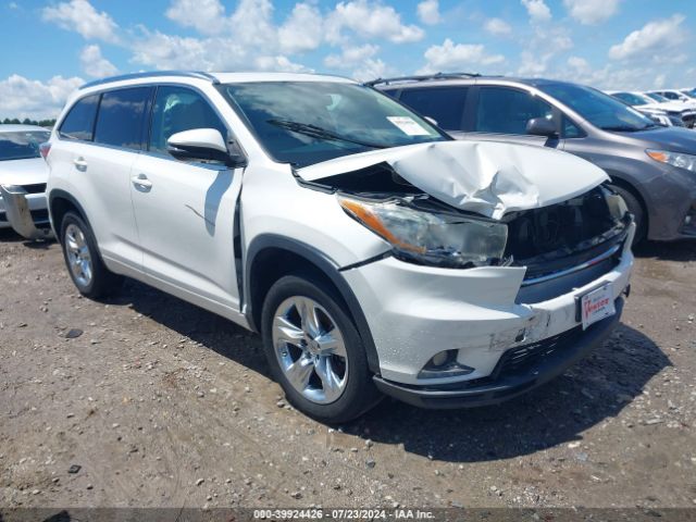 toyota highlander 2015 5tdykrfh9fs045118