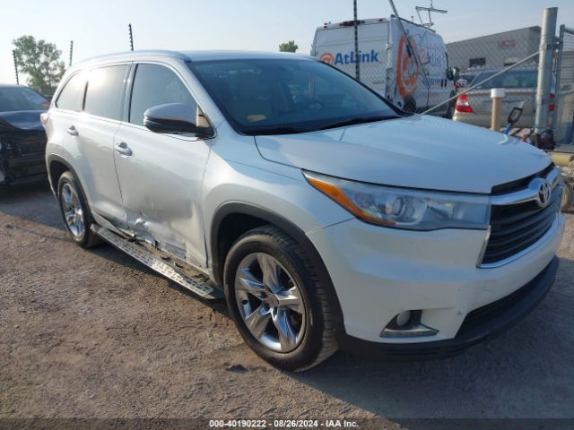 toyota highlander 2015 5tdykrfh9fs063988