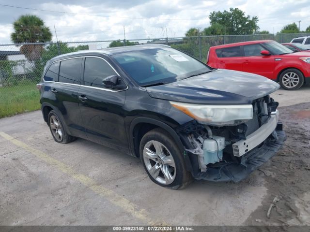 toyota highlander 2016 5tdykrfh9gs139288