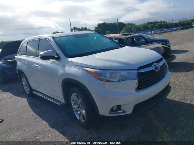 toyota highlander 2016 5tdykrfhxgs152308