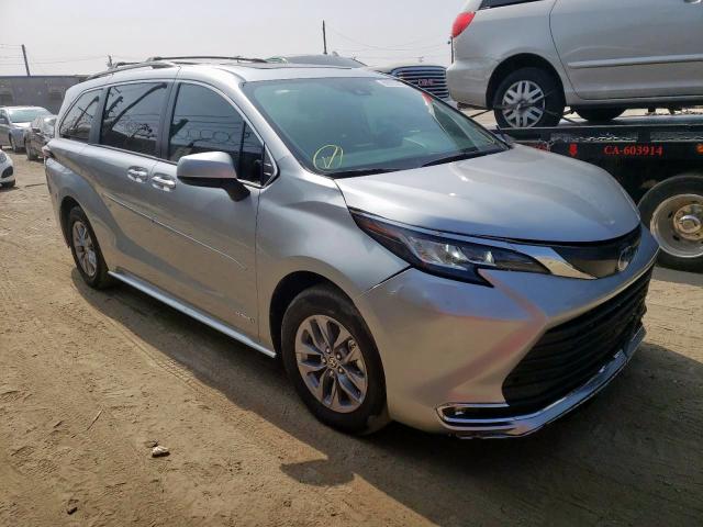 toyota sienna 2021 5tdyrkec0ms064274