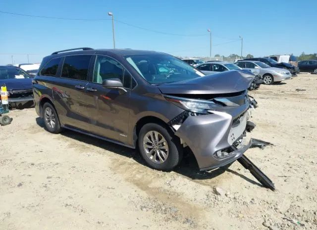 toyota sienna 2021 5tdyrkec1ms013981