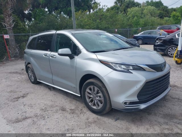 toyota sienna 2021 5tdyrkec1ms073792