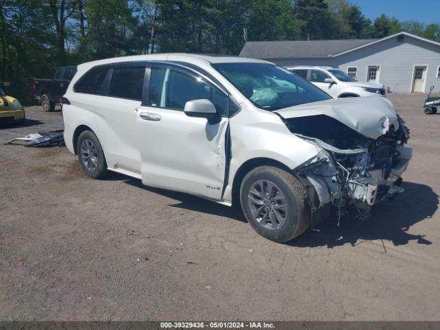 toyota sienna 2021 5tdyrkec2ms024570