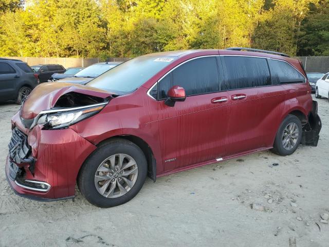 toyota sienna xle 2021 5tdyrkec2ms069265